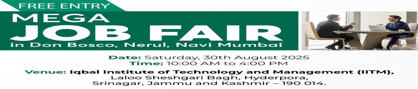 AMP's Free Job Fair at Srinagar